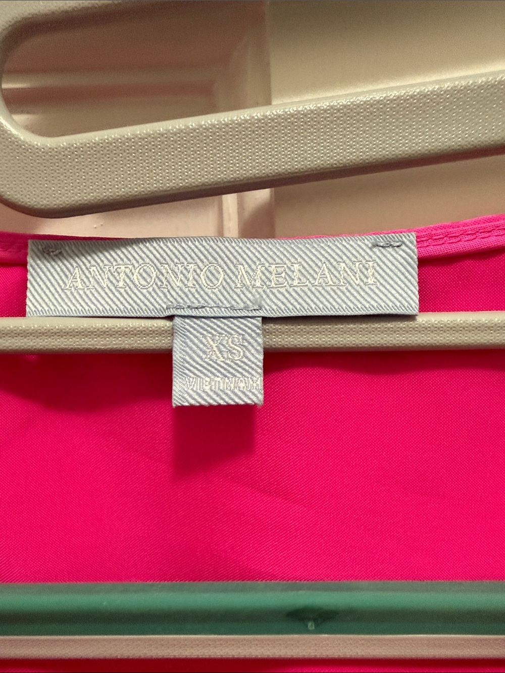 Antonio Melani Size XS/0 Ultra Pink Blyss Blouse and Skirt Set - Picture 5 of 7